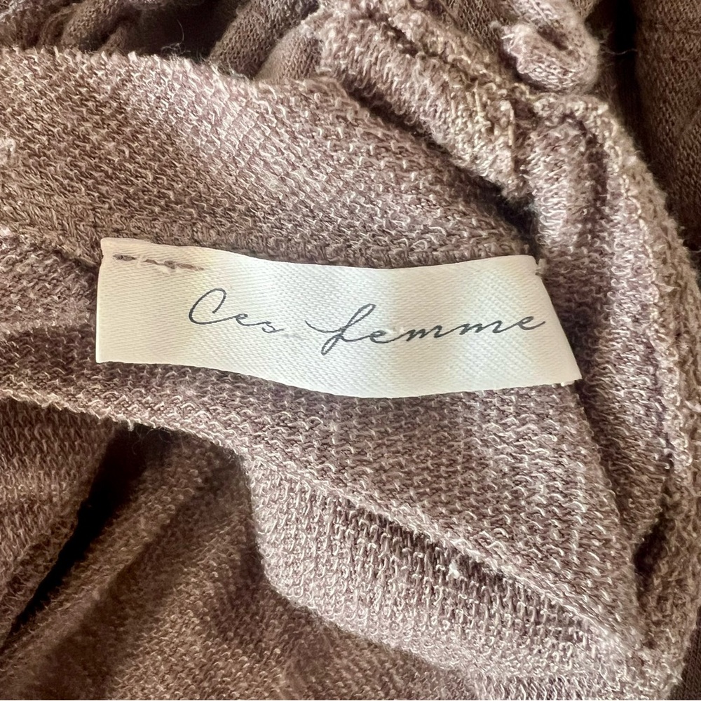Ces Femme Wide Leg Taupe Jumpsuit - Picture 11 of 12
